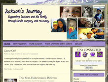 Tablet Screenshot of jacksonsjourney.specialhappens.com